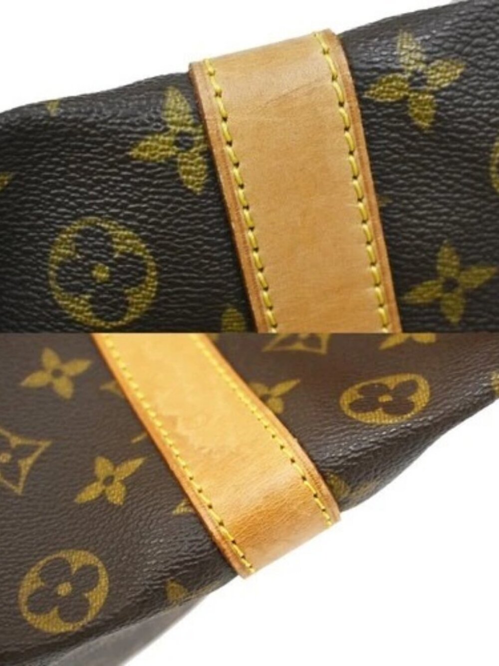 LOUIS VUITTON Keepall 60 Travel Hand Bag Monogram Leather Brown M41422 96YH892 - Picture 13 of 16